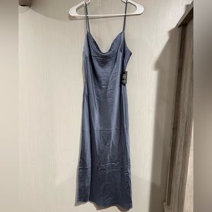 Express satin dress